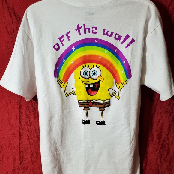 Vans Spongebob T-Shirt Men's Size Medium - Picture 2 of 6